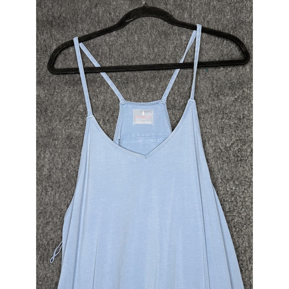 FP Movement Hot Shot Jumpsuit Womens Medium Light Blue Pocket Jogger One Piece - Picture 4 of 11